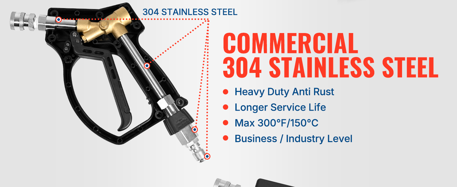 Stainless Steel Pressure Gun