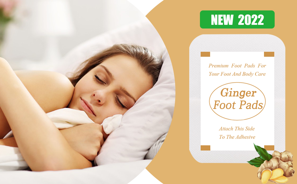 teweae ginger foot pads 