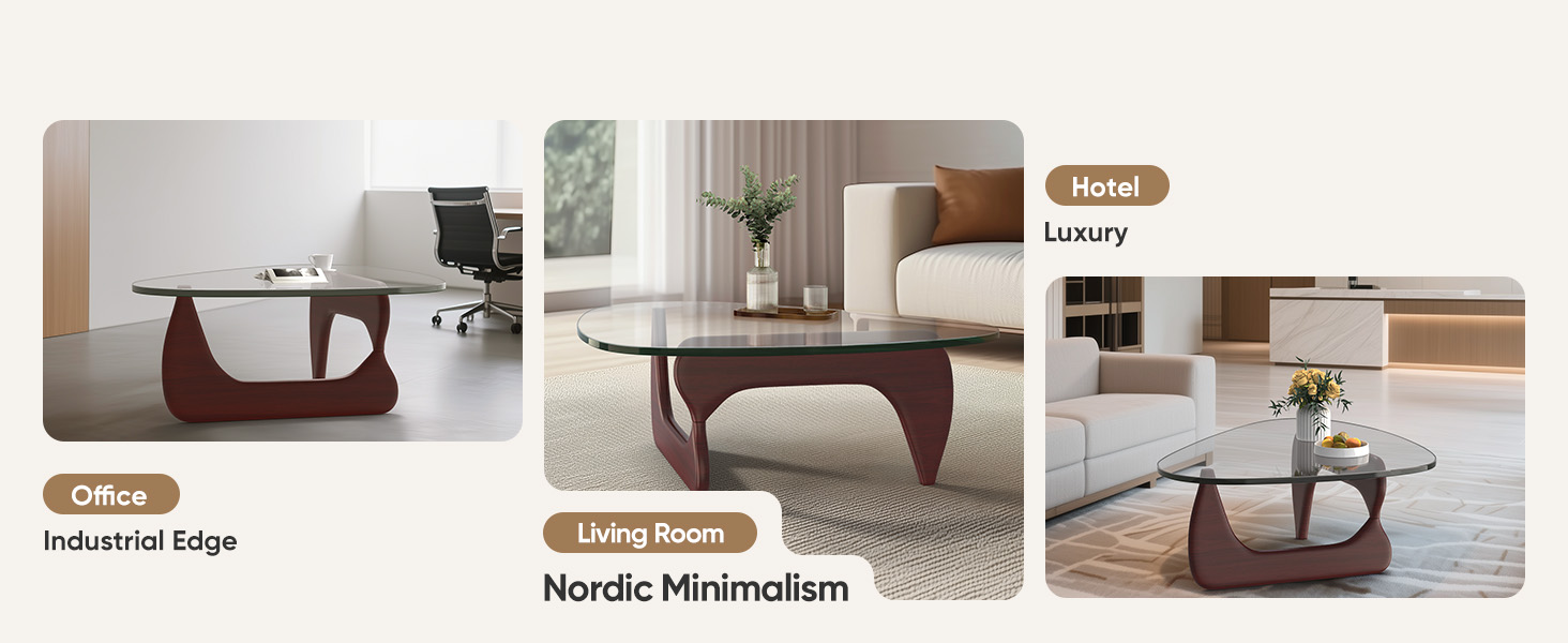 triangle coffee table