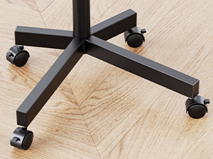 rolling tv stand