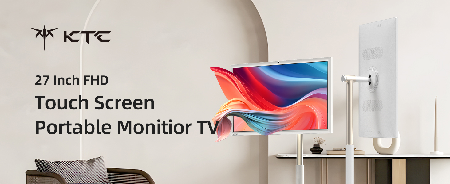 product-1-1 KTC 27 Inch FHD Touch Screen Portable TV
