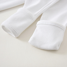 Long Sleeve Baby Snap-Up Sleepsuit