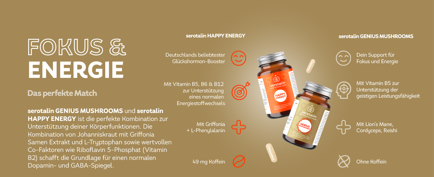 serotalin GENIUS MUSHROOMS