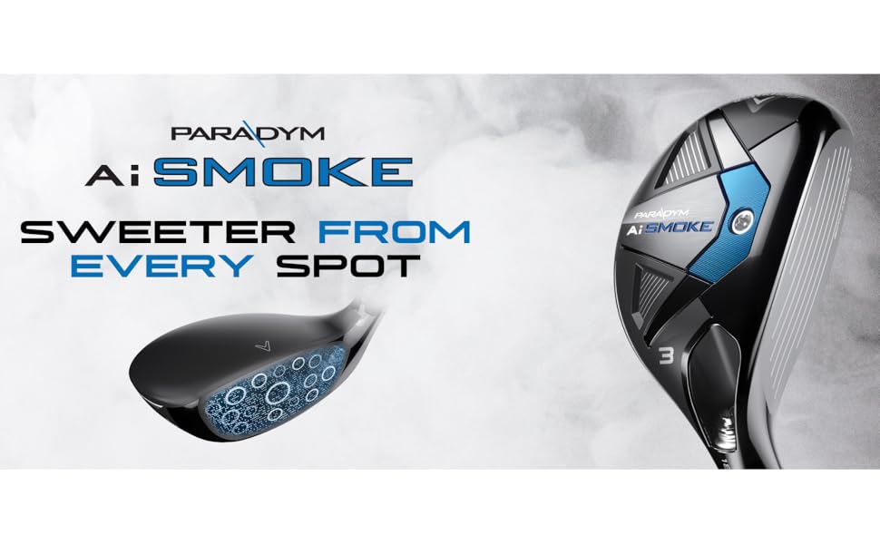 Callaway Golf Paradym AI Smoke HL Hybrid(Right,Cypher 60G