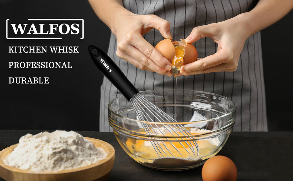 Fruste Da Cucina In Silicone Walfos - Set 3 Pezzi (21, 23, 28cm), Anti-Graffio