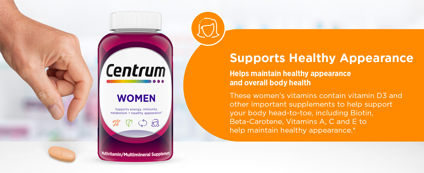 Centrum Women - Supports Healthy Appearance