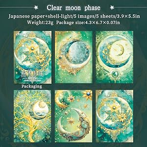 Clear moon phase