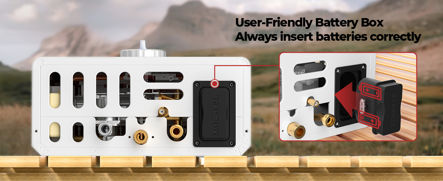 propane outdoor water heater