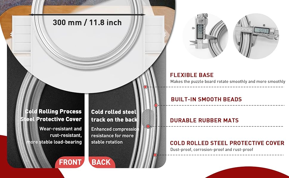 Rotating Puzzle Board Base 2
