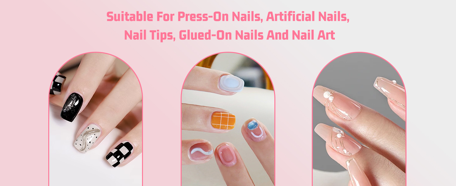 Nail Glue Gel for Press On Nail