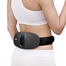腰 EMS 遠赤外線搭載 6種類モード 3段階ヒーター Amazon | 腰 EMS 温熱 遠赤外線搭載 腰ケア 腰ベルト 腰
