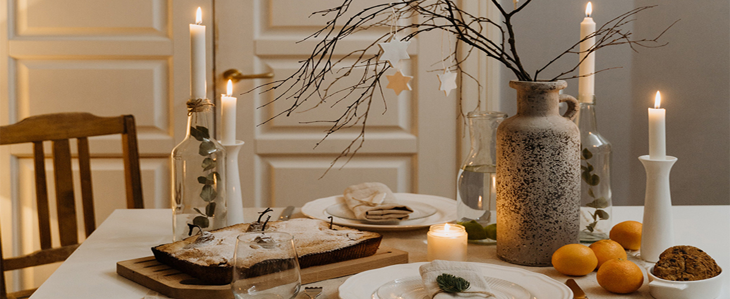 dripless taper candles