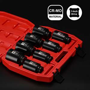 High-contrast size marking is permanently laser and easy to read, even in low light.