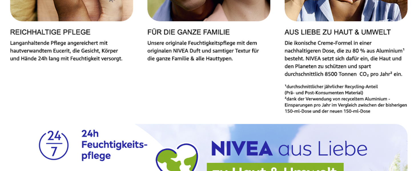 nivea creme dose