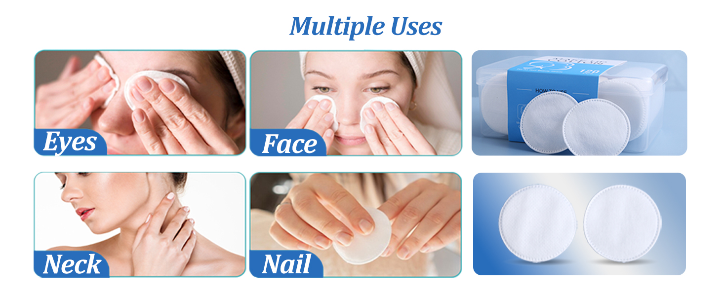 cotton round pads