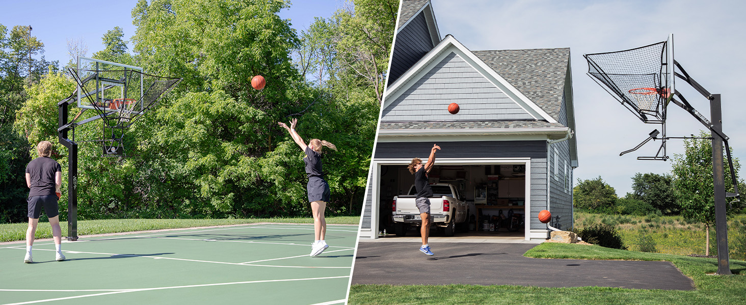 Dr. Dish iC3 Basketball Rebounder Net Return System