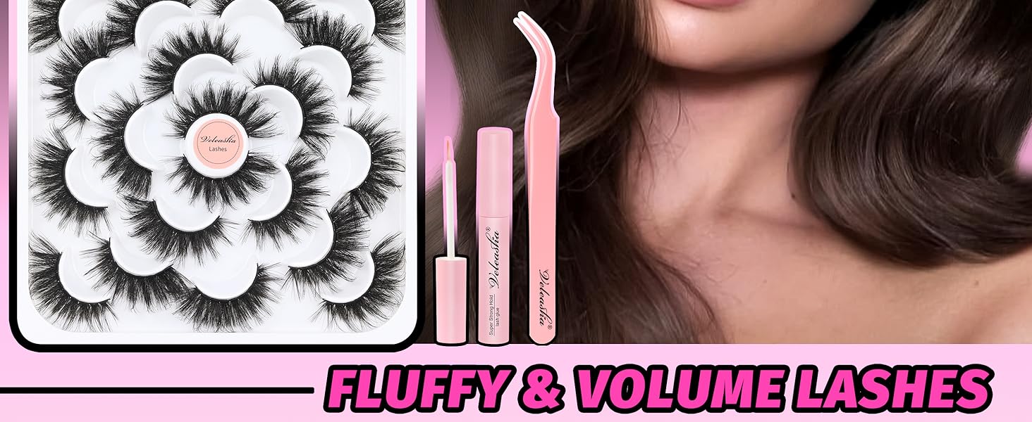 Fluffy&amp;Volume Lashes