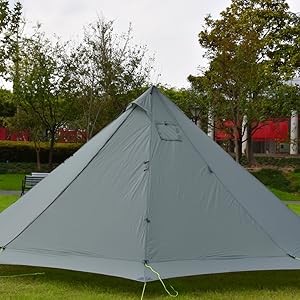 Amazon | 20D超軽量モノシリコンナイロン製テント スノー