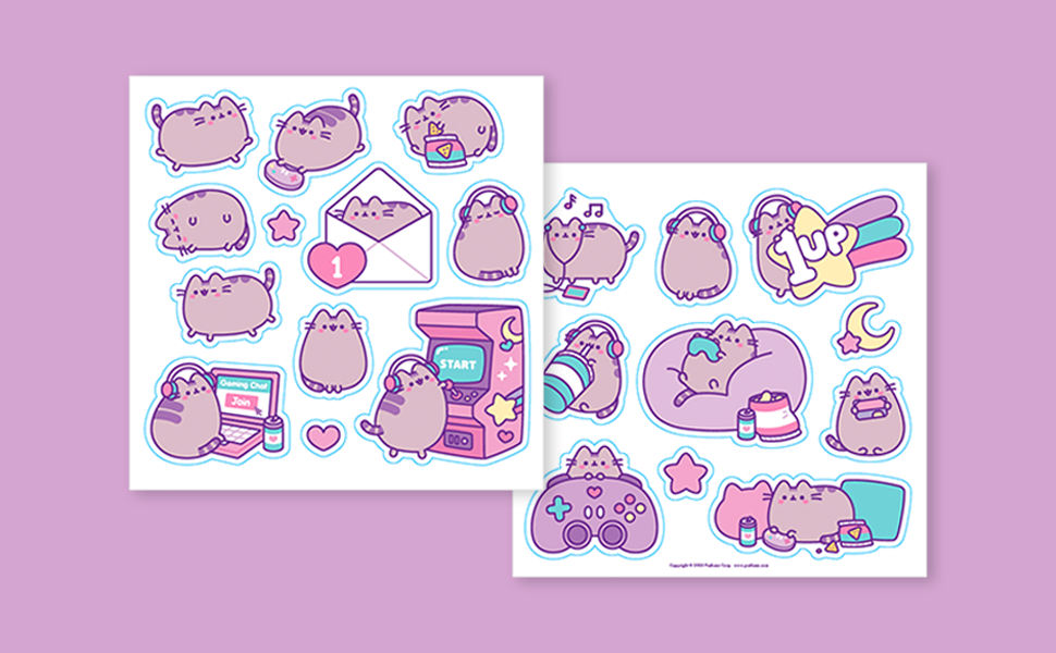 purinページ Pusheen 2026 Weekly Planner - Calendars.com