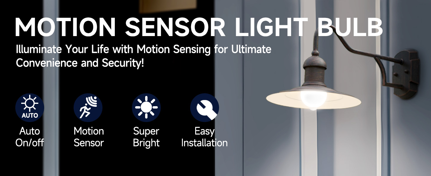 motion sensor outdoor lights