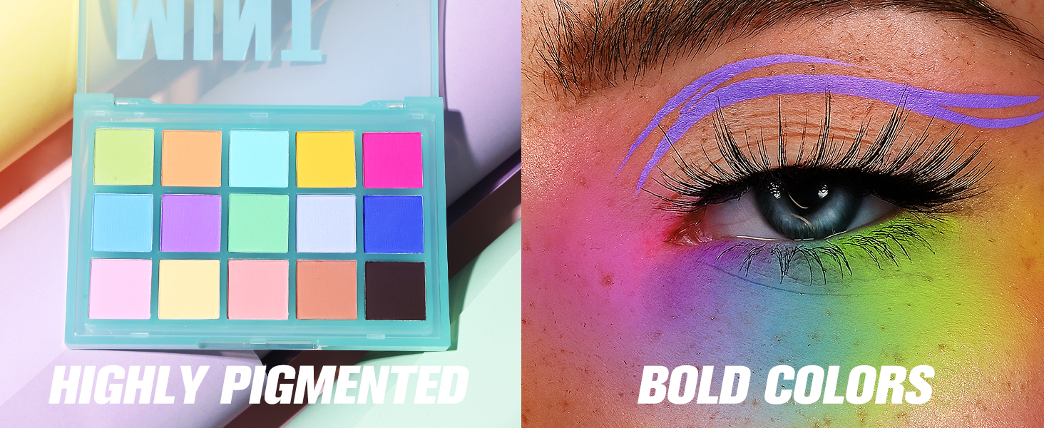colorful eyeshadow palette