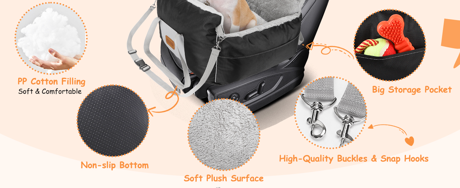 Nobleza Dog Car Seat