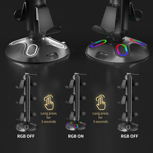 Gaming RGB Headphone Stand