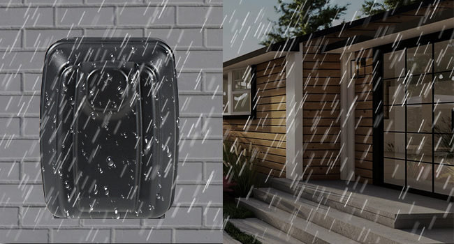 outdoor key lock box