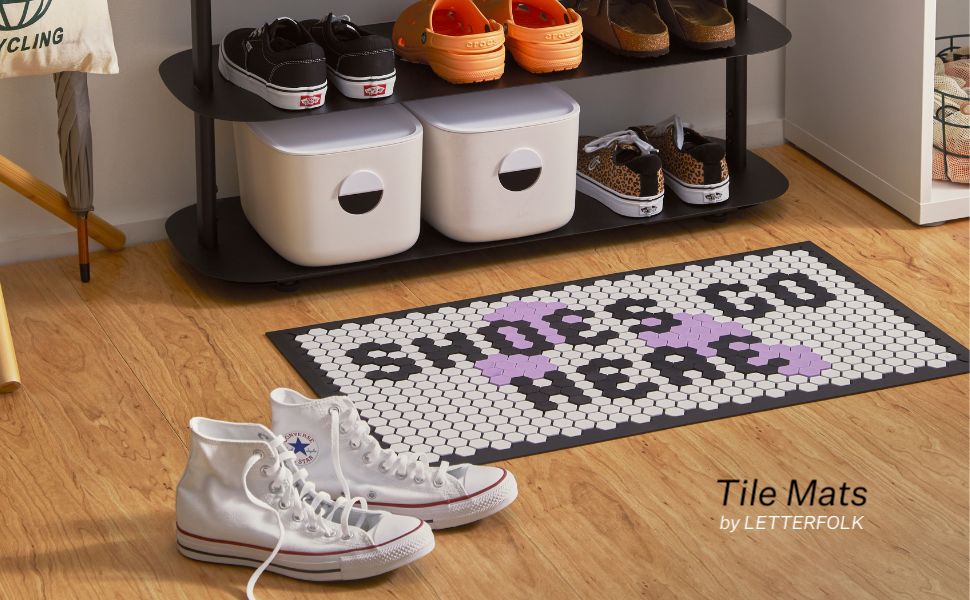 Letterfolk Customizable Doormat Standard All Weather