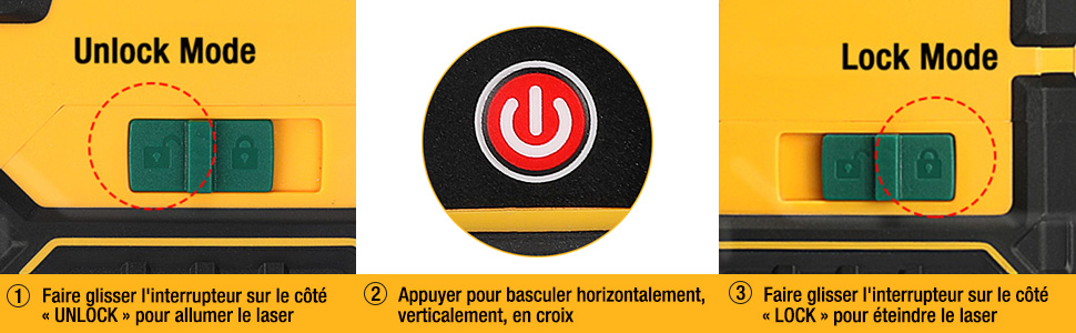 PREXISO Niveau Laser Auto-nivelant Rechargeable 30M (Faisceau Vert), Traceur De Ligne Laser Avec Batterie 2600mAh, Ligne Laser Croisé Avec Base Magnétique Pivotante, Plaque Cible Et Sac Portable 13 1