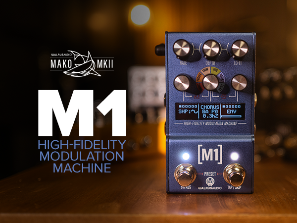 Walrus Audio MAKO M1 tuneノブについて説明欄要必読 MAKO Series: M1 High-Fidelity Modulation Machine