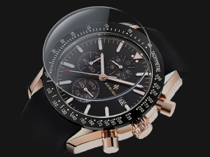 AKNIGHT Men's Wrist Watches Chronograph Beater Silicone Strap Timepiece Casual Watch for Men