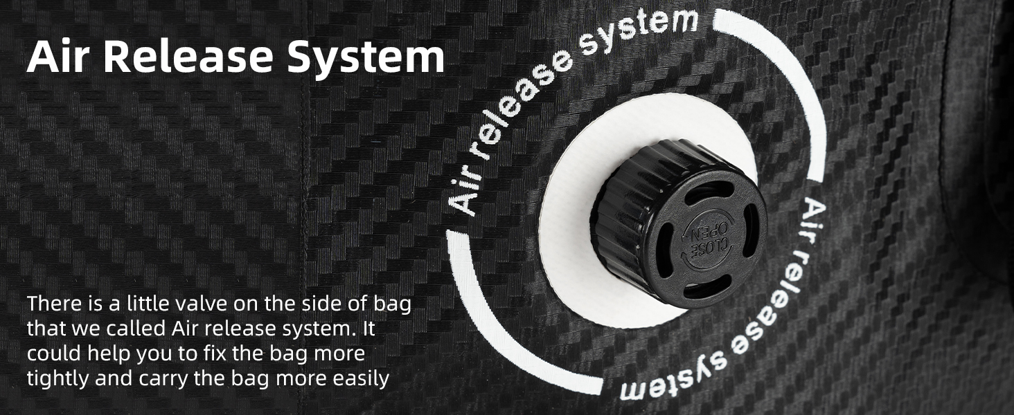 Motorcycle travel dry duffel bag