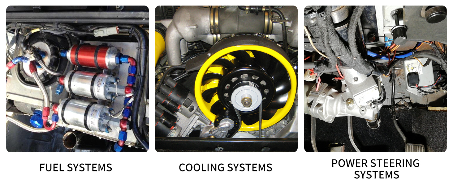 Dexepe 6AN Male to 3/8" Hardline Compression Fitting Fuel
