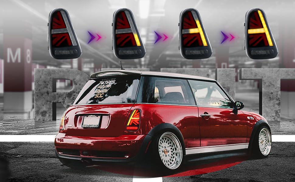 mini r50 rear lights