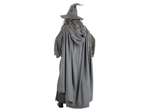 Amazon.com: Adult Men's Gandalf the Grey Costume Wizard Robe Cloak