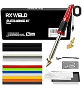 RX WELD Plastic Welding Kit,100W Plastic Welder,Plastic Repair Kit for Automotive Car Bumper