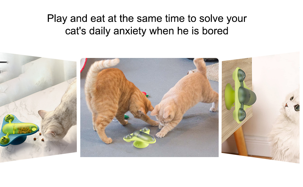 YUEARN Cat Toy for Food Distribution,Solves The Daily