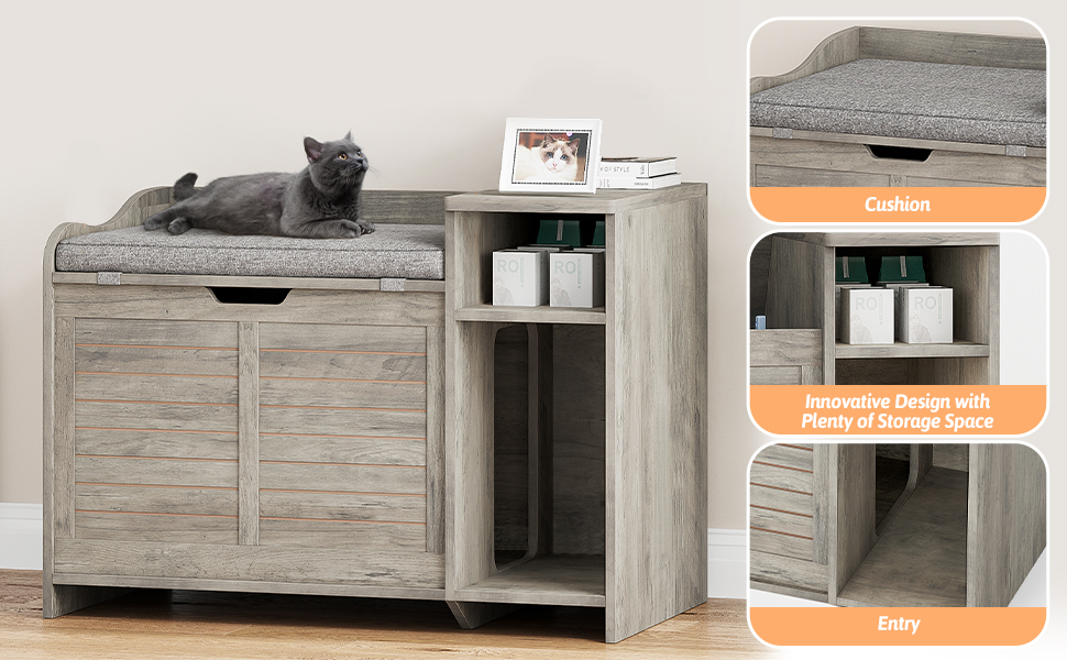 Cat Litter Box Enclosures
