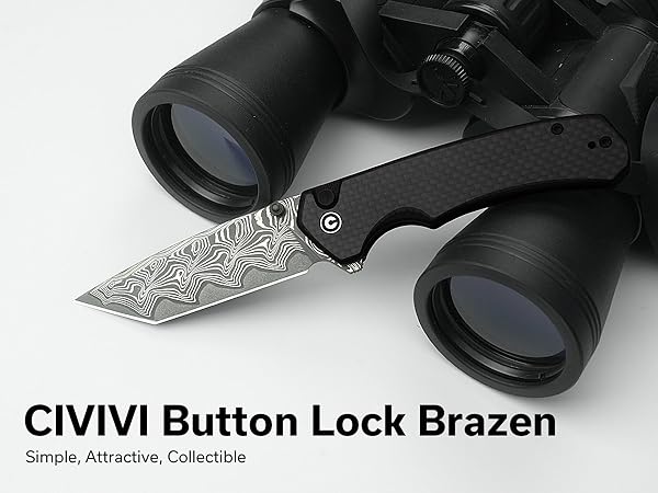 Amazon.com: CIVIVI Brazen Damascus Pocket Folding Knife