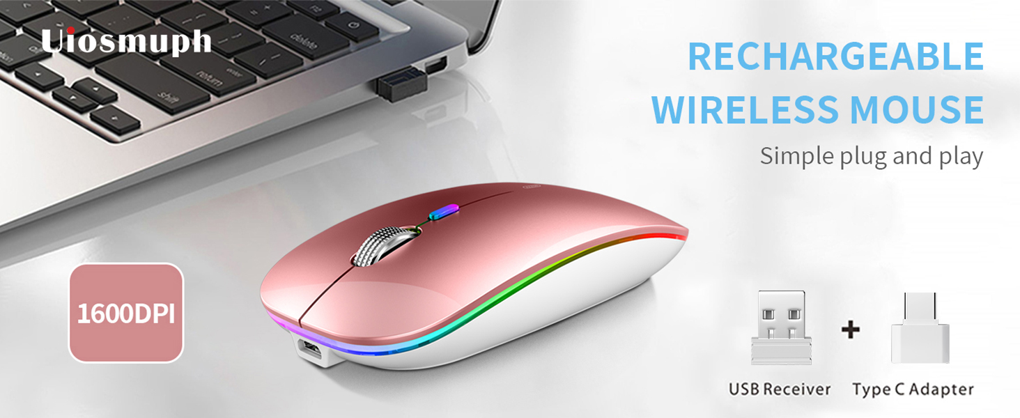 LED wireless mouse