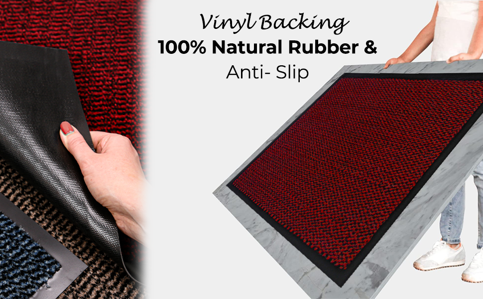 RTS Door Mat Indoor and Outdoor Dirt Trapper Washable & Super