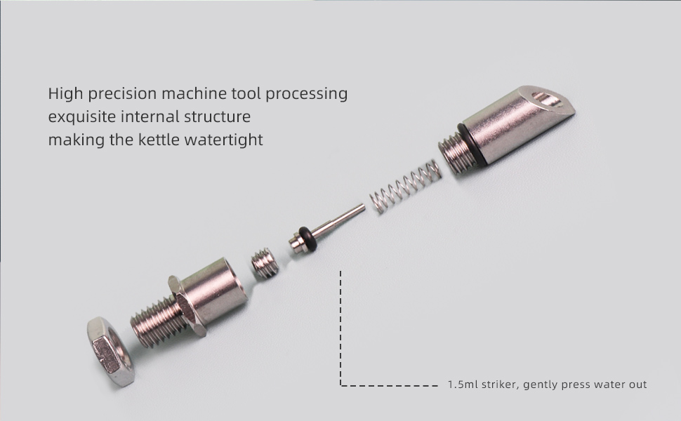 Guinea Pig Water Bottle No Drip, Rabbit Glass Waterer, Chinchilla Stainless Steel