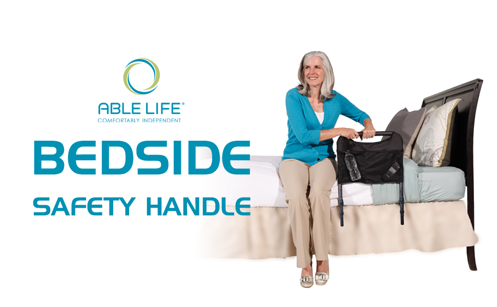 able life bedside safety handle walker rollator grab bar bed rail elder senior living aids home 