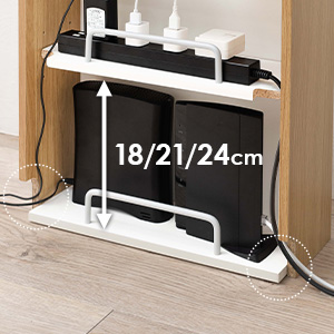 Amazon | ケーブル収納 ボックス 2段 ケーブル 収納 配線 整理