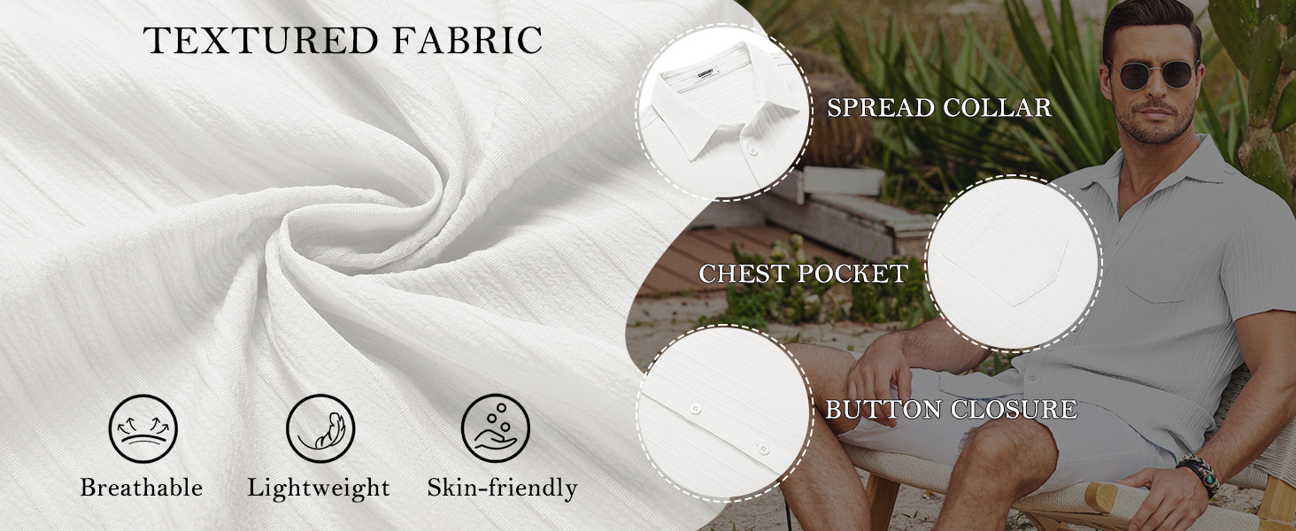 mens short sleeve shirts casual button down shirts