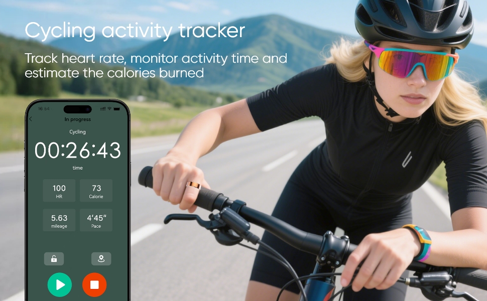 사이클링 활동 트랙