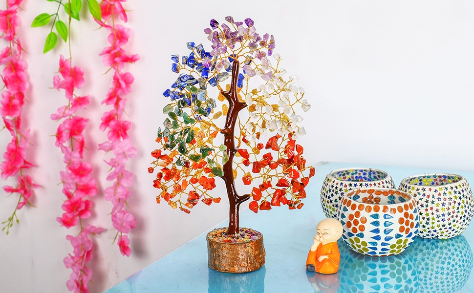 Gemstone Chakra Tree
