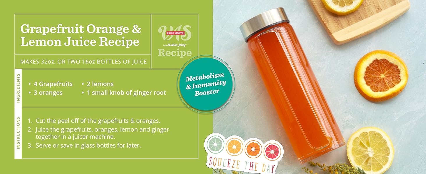 Grapefruit Orange & Lemon Juice Recipe