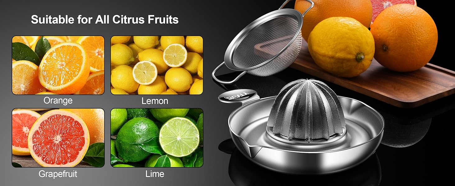 Citrus Lime Orange Fruit Squeezer